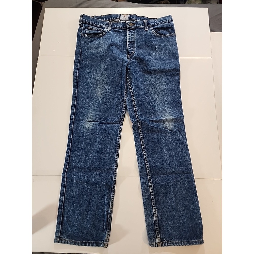 Tyndale FR Women's Size 16XU Flame Resistant Jeans J233T CAT 2 Blue 40X33 Work